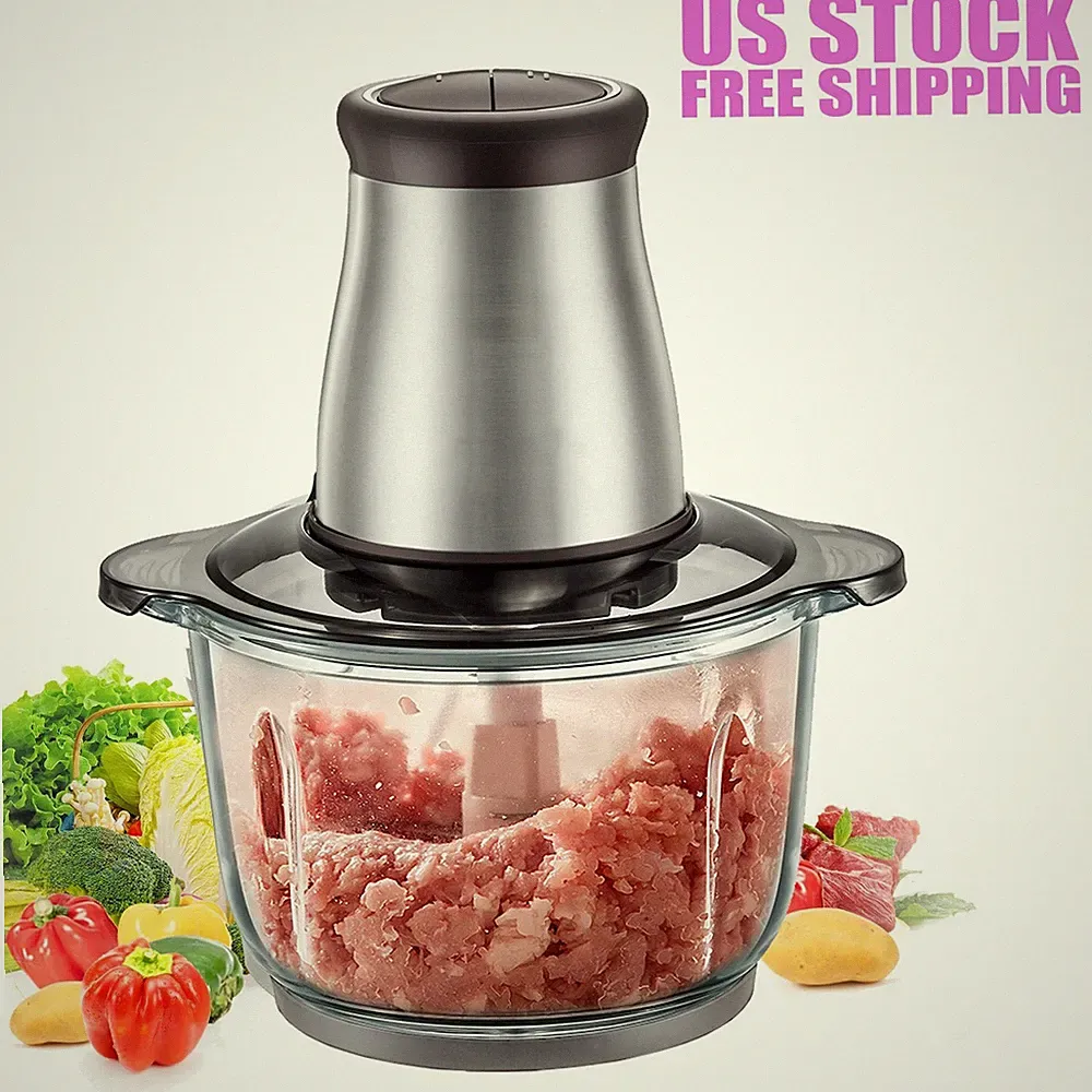 Electric Meat Grinder 500W Professional Food Processor Chopper for Meat Vegetabe