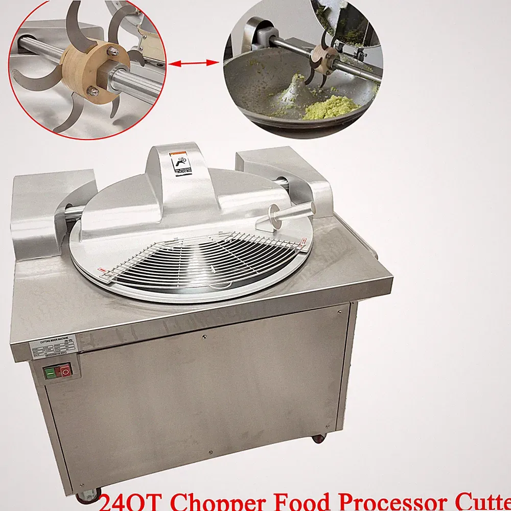 Electric Meat Vegetable Fruit Food Chopper 24L Commercial Prep Food Processor