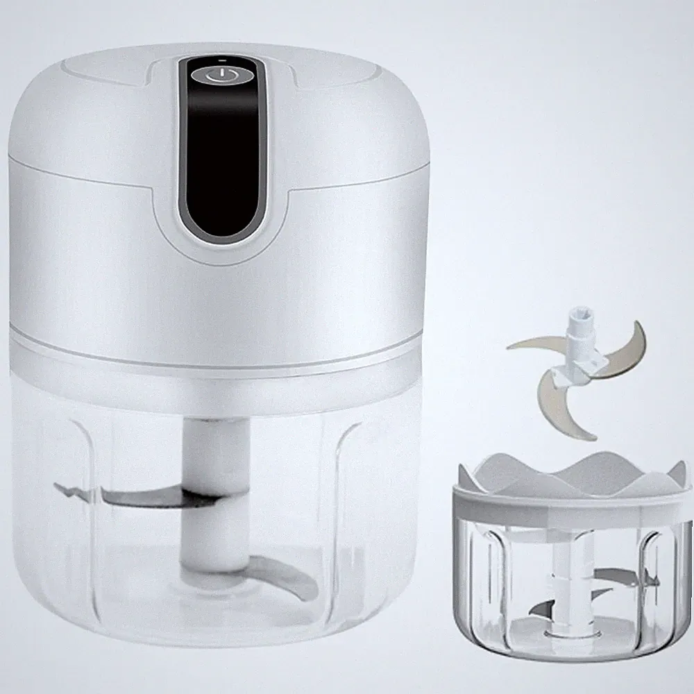 Electric Mini Garlic Spice Chopper Blender Mincer Food Processor USB Charging