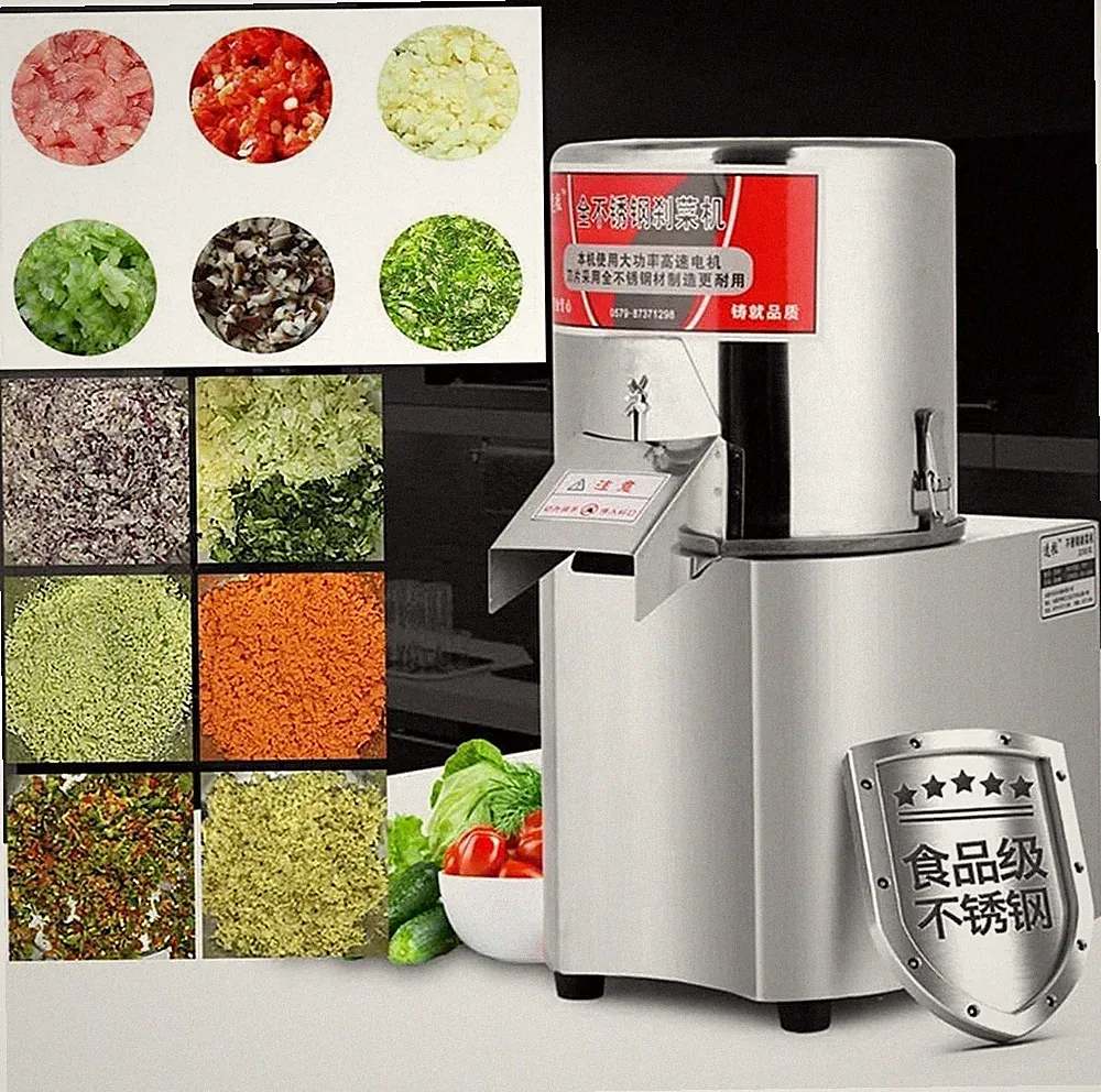 Electric Vegetable Chopper Grinder Food Processor Commercial Cutting Machine