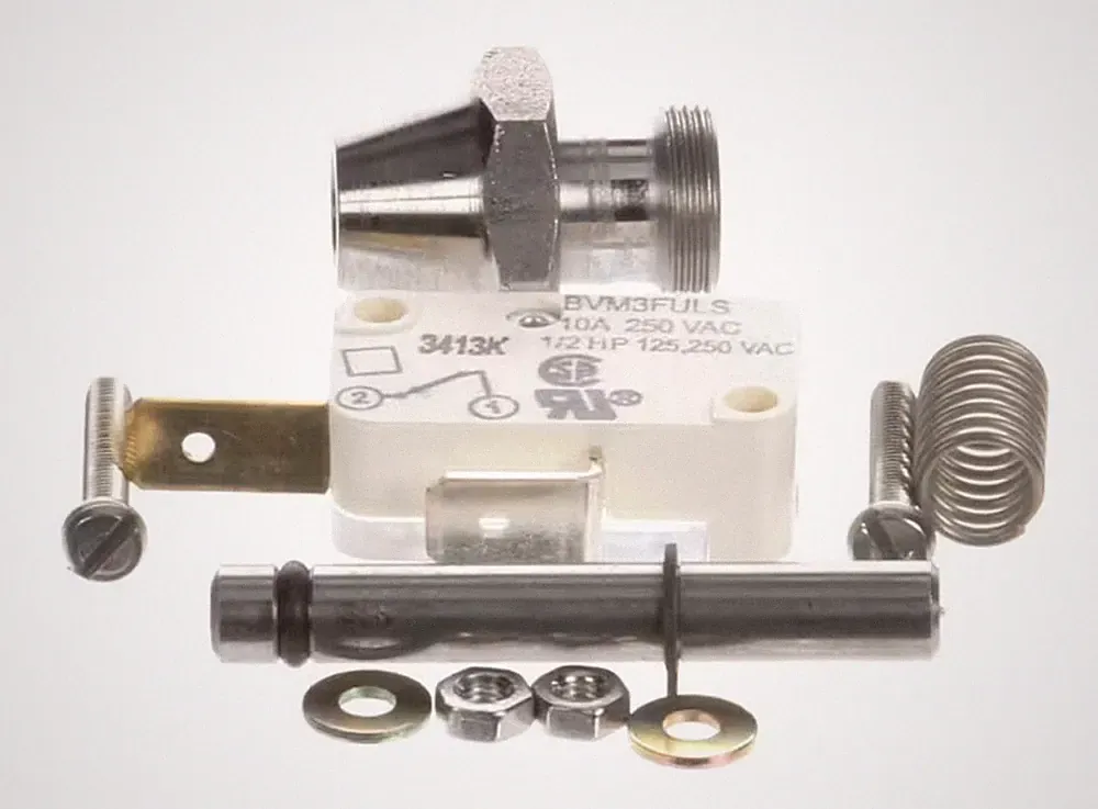 Electrolux Professional BVM3FULS, 3413K, Lever and Microswitch Assembly