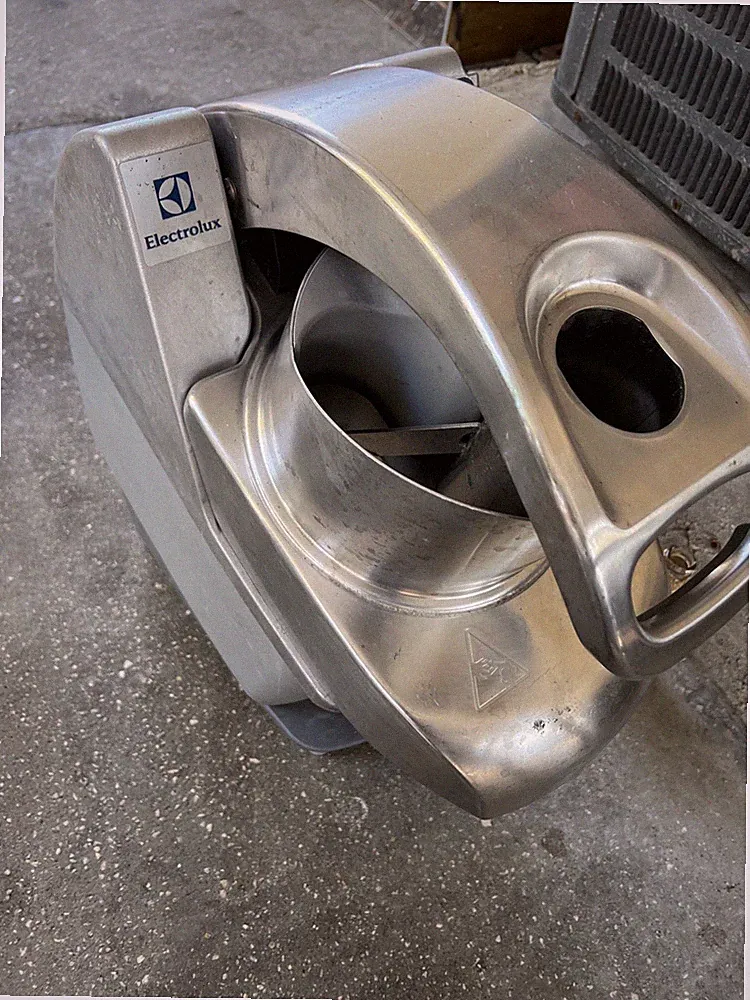 Electrolux TRS vegetable slicer, a commercial food preparation machine