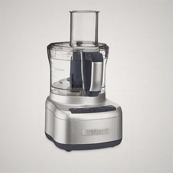 Elemental 8-Cup Food Processor, Silver