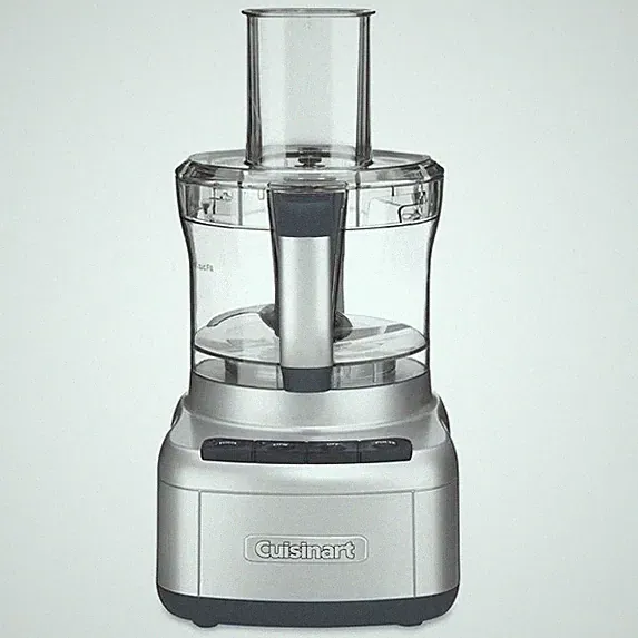 Elemental 8-Cup Food Processor, Silver