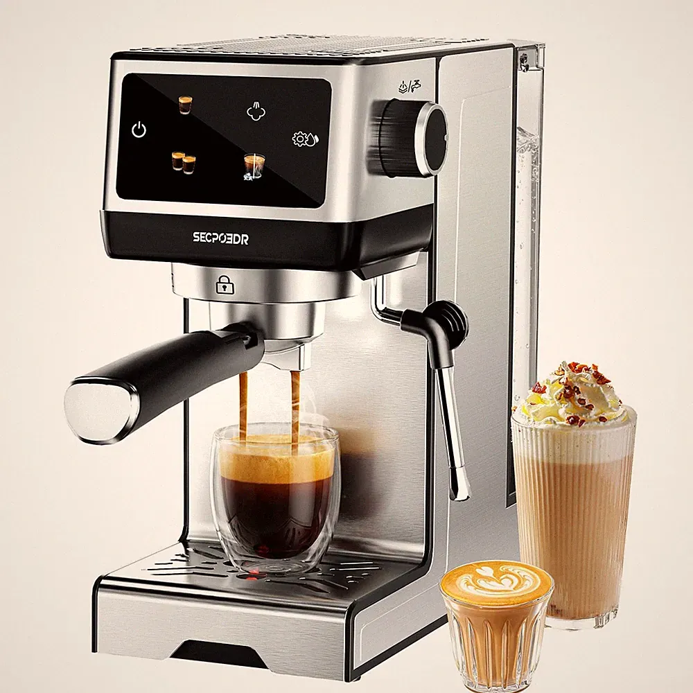 Espresso Coffee Maker 20 Bar Cold Brew Frother