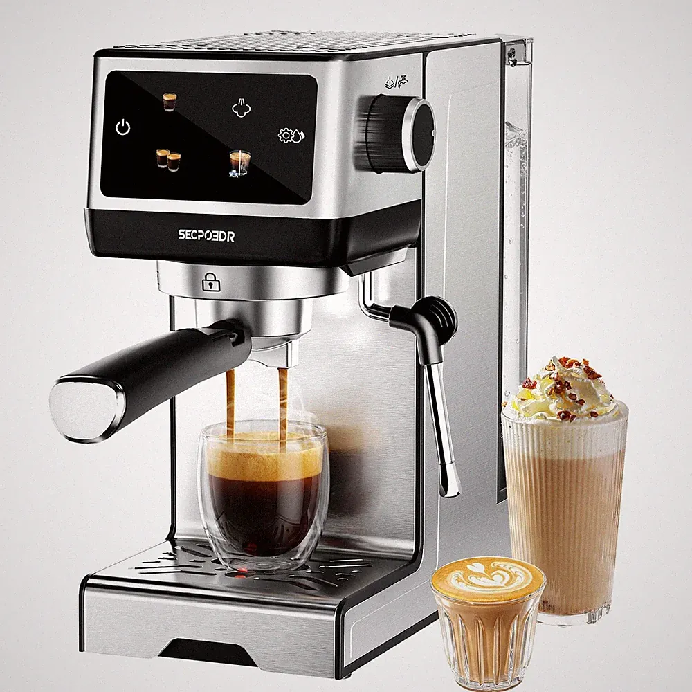 Espresso Coffee Maker 20 Bar Cold Brew Frother