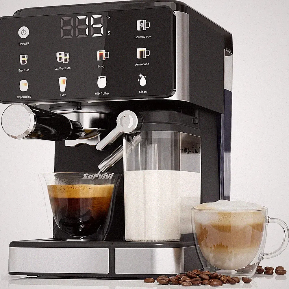 Espresso Machine with Cold Brew, All-in-one Iced Coffee Maker with Automatic...