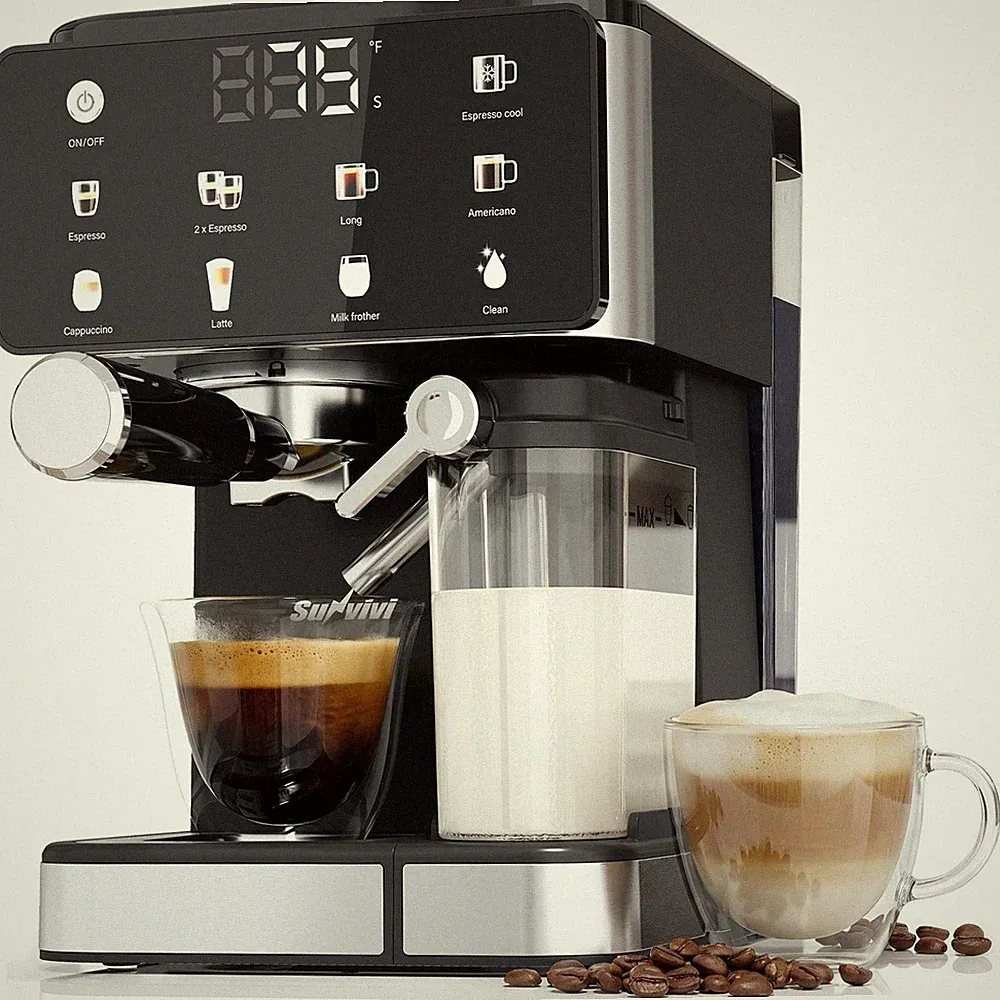 Built-in Grinder Espresso Coffee Maker