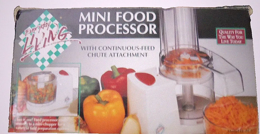Everyday Living, Mini Food Processor Compact 1-1/2C/12oz Capacity