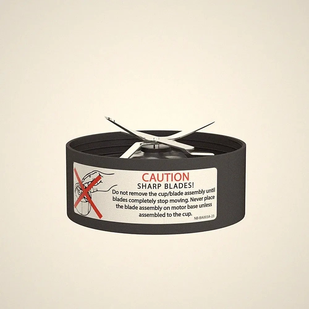 Extractor Cross Blade Replacement for 600w 900w Blenders, Blender Accessory
