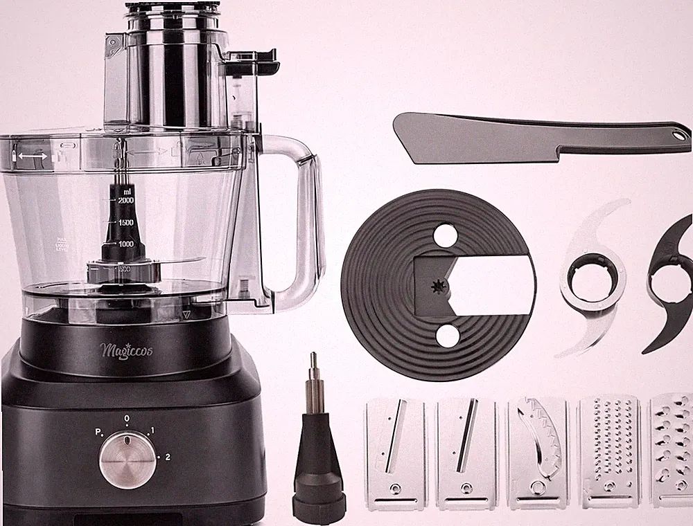 Family Meal Prep Food Processor 14 Cup XL Slicing Shredding