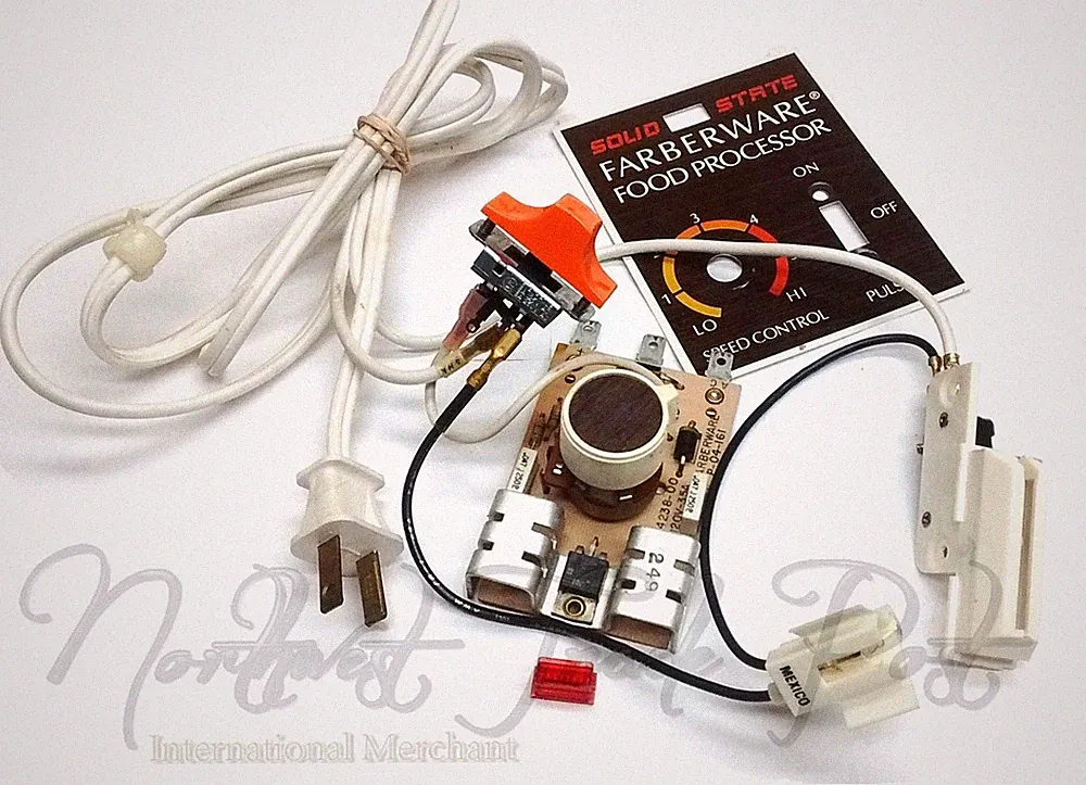 Farberware Replacement Control Panel Safety Lock + for Model 386 Food Processor