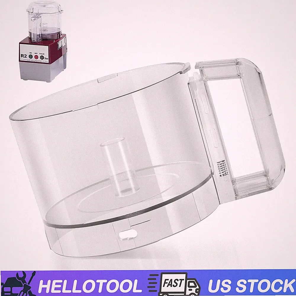 Fit for Robot Coupe R2 Food Processor 3 Quart Clear Cutter Bowl 112203