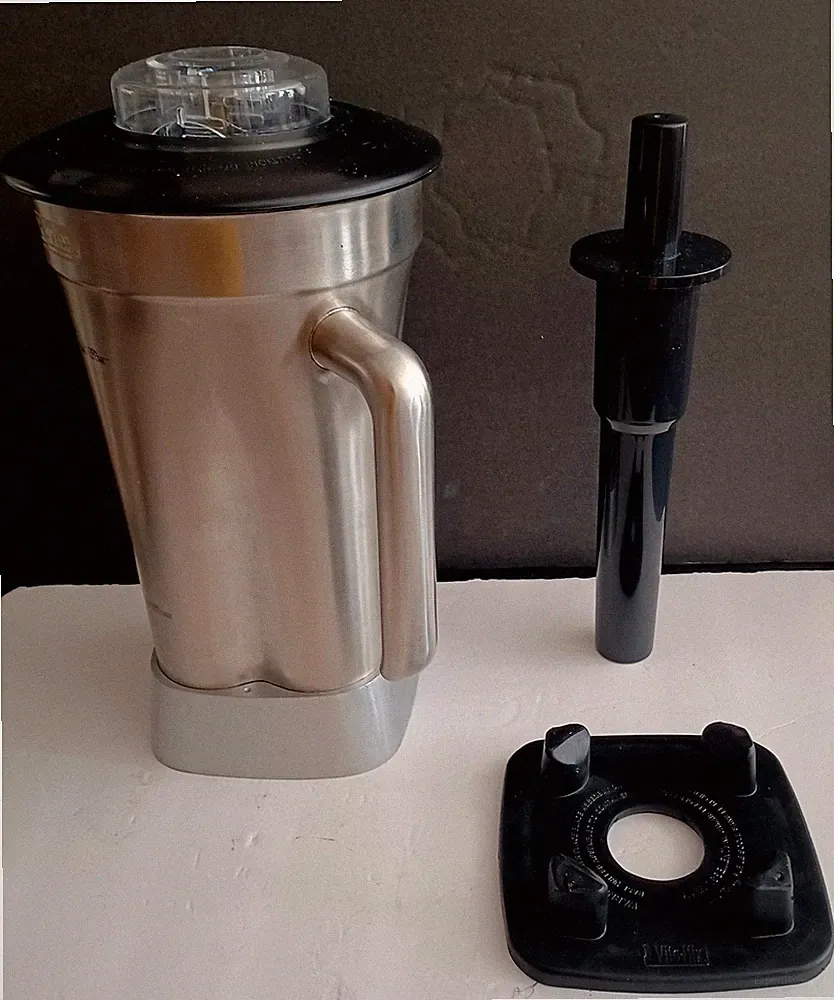 FITS VITAMIX, STAINLESS STEEL CONTAINER 64oz COMMERCIAL HEAVY DUTY, WET DRY 304
