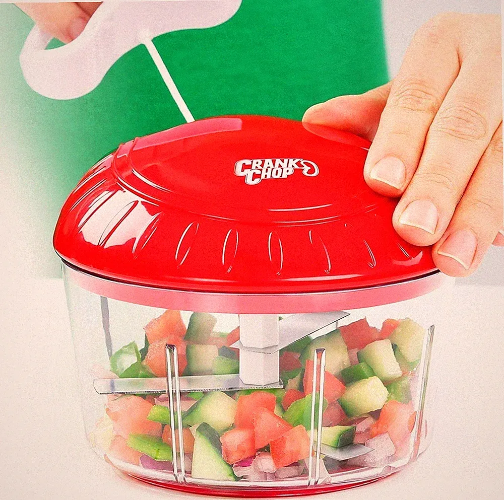 Food Chopper and Processor Original - Chop Dice Puree Vegetables On... Fast Ship