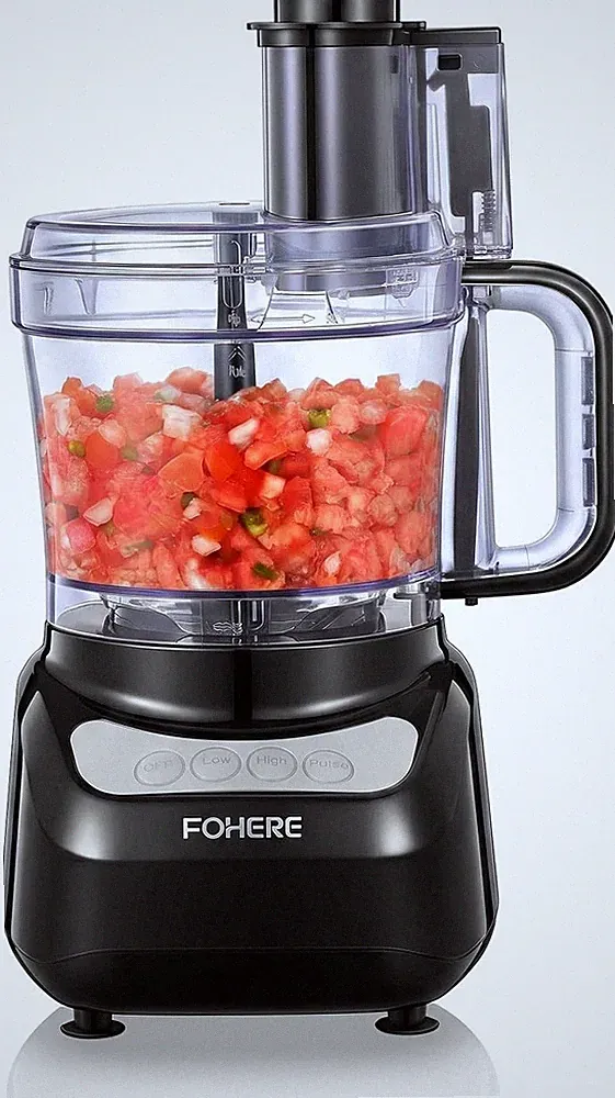 Food Processor 11 CUP 2-in-1 Large Feed Chute Vegetable Chopper