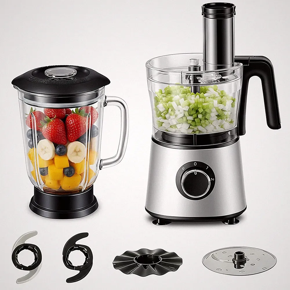 Food Processor 2 Cup, Electric 1.5L Food Chopper for Meat, Vegetables, Dough,...