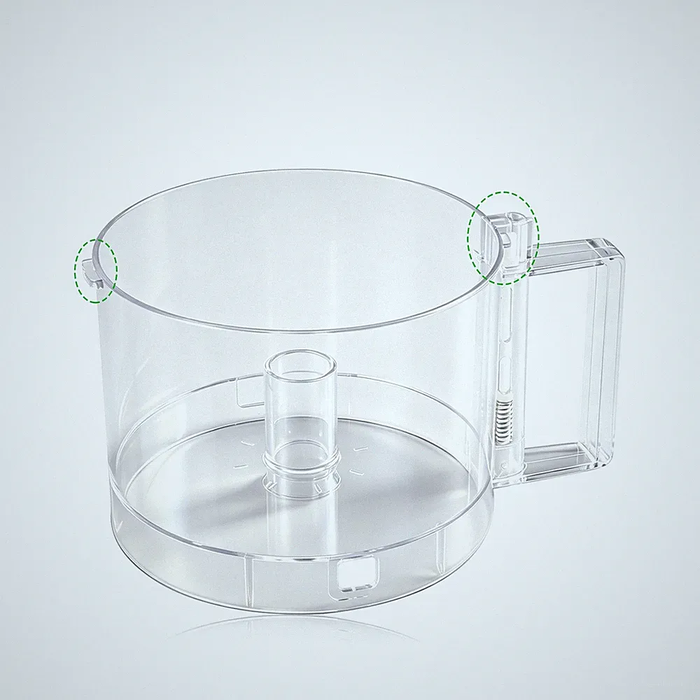 Food Processor 2-Tab Work Bowl 7-Cup for FP-631AGTX1 Cuisinart DLC-10 DFP-7JBS