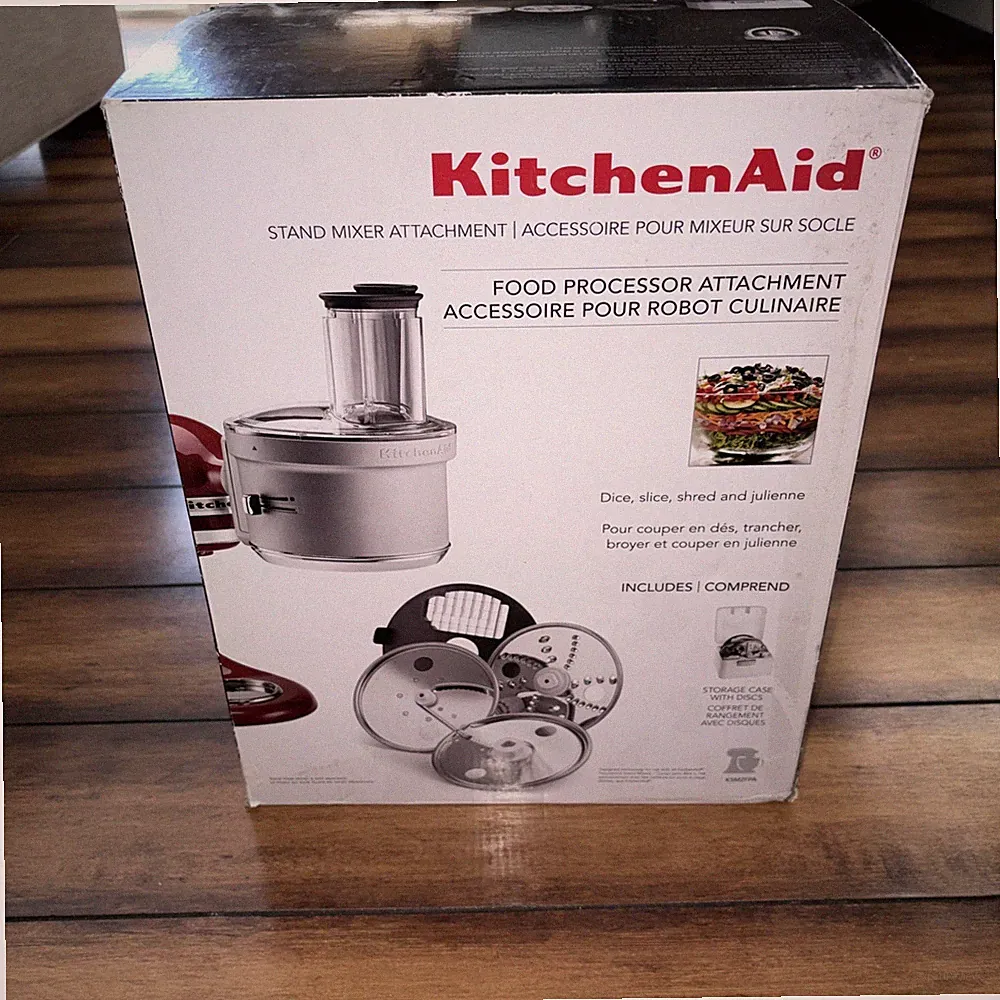 Food Processor Attachment with Dicing Kit for KitchenAid Stand Mixers KSM2FPA