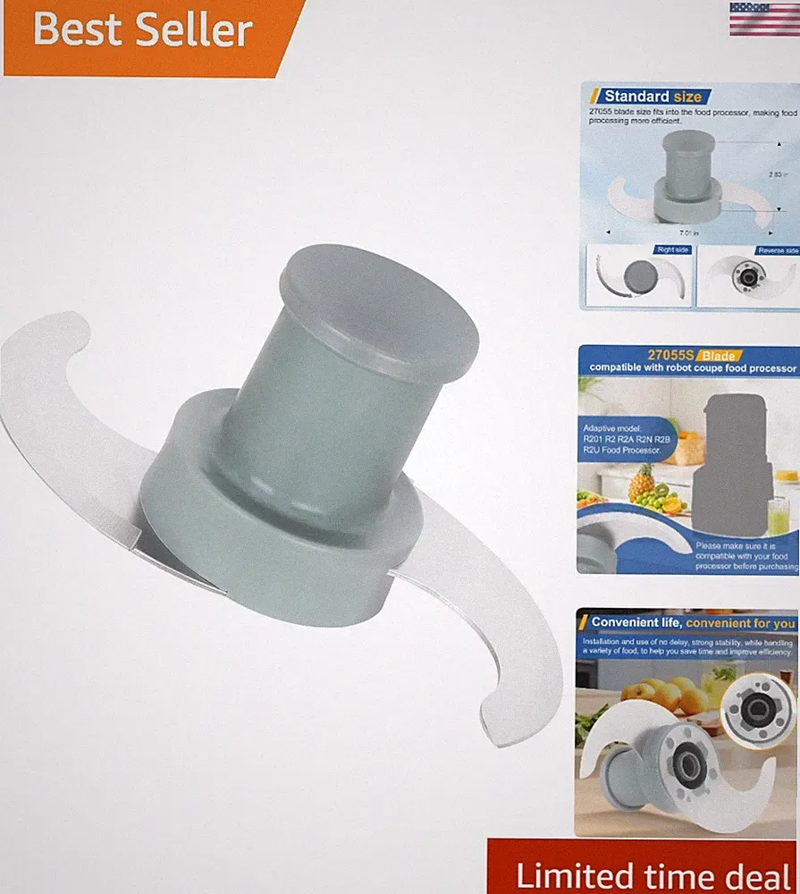 Food Processor Blade Compatible with Robot Coupe R201 R2 R2A R2N R2B R2U Stai...