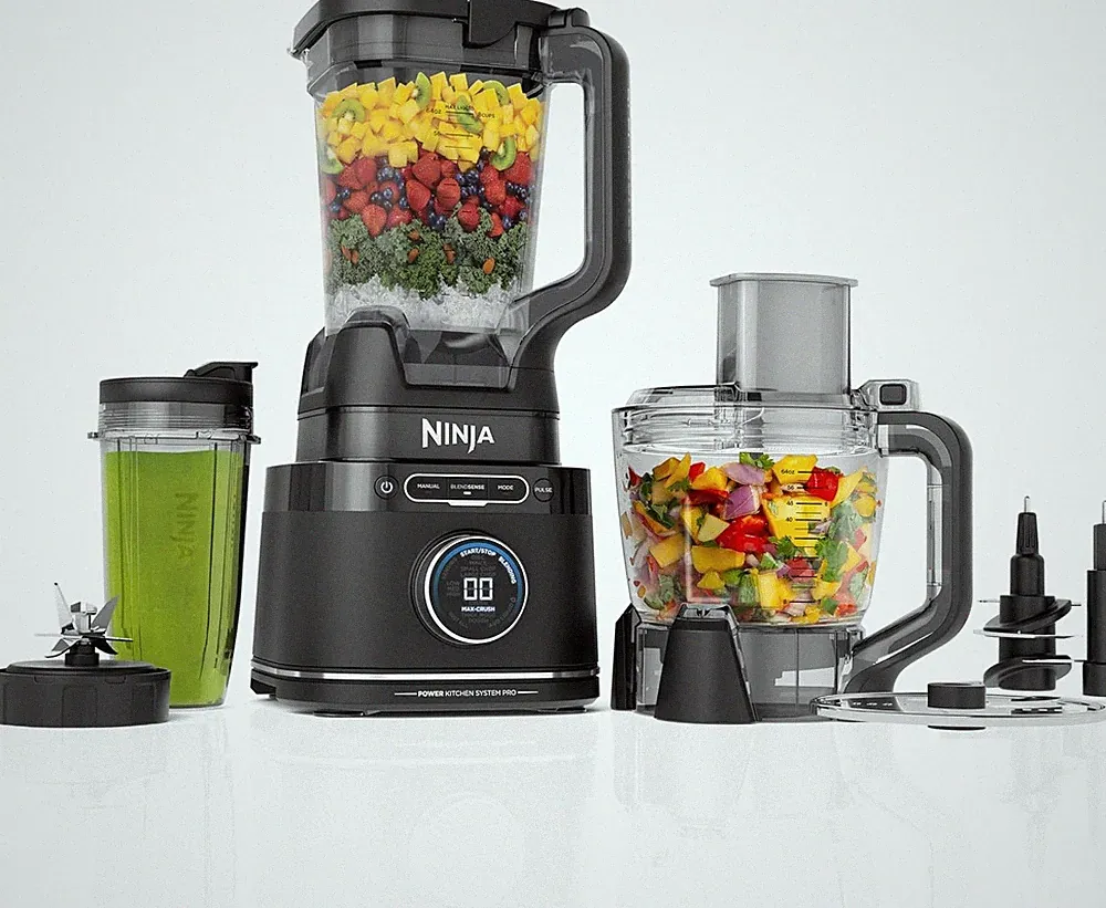 Food Processor Blender 24 oz Cup TB401 Kitchen Blender All-in-One 8-Cup