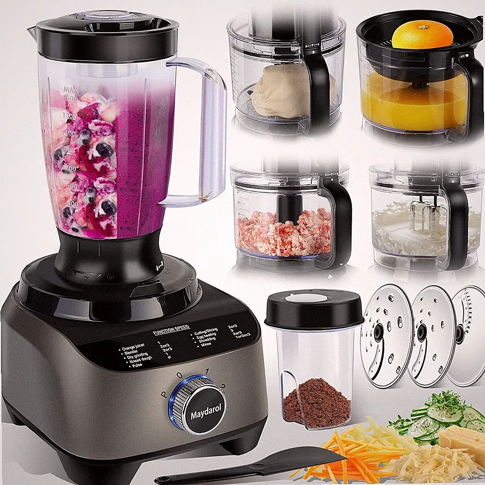 Food Processor Blender Combo 11 in 1 600W