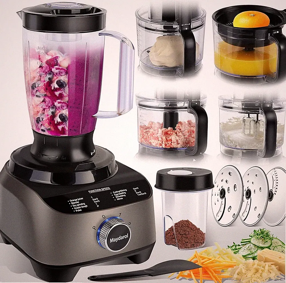 Food Processor Blender Combo 11 in 1 600W