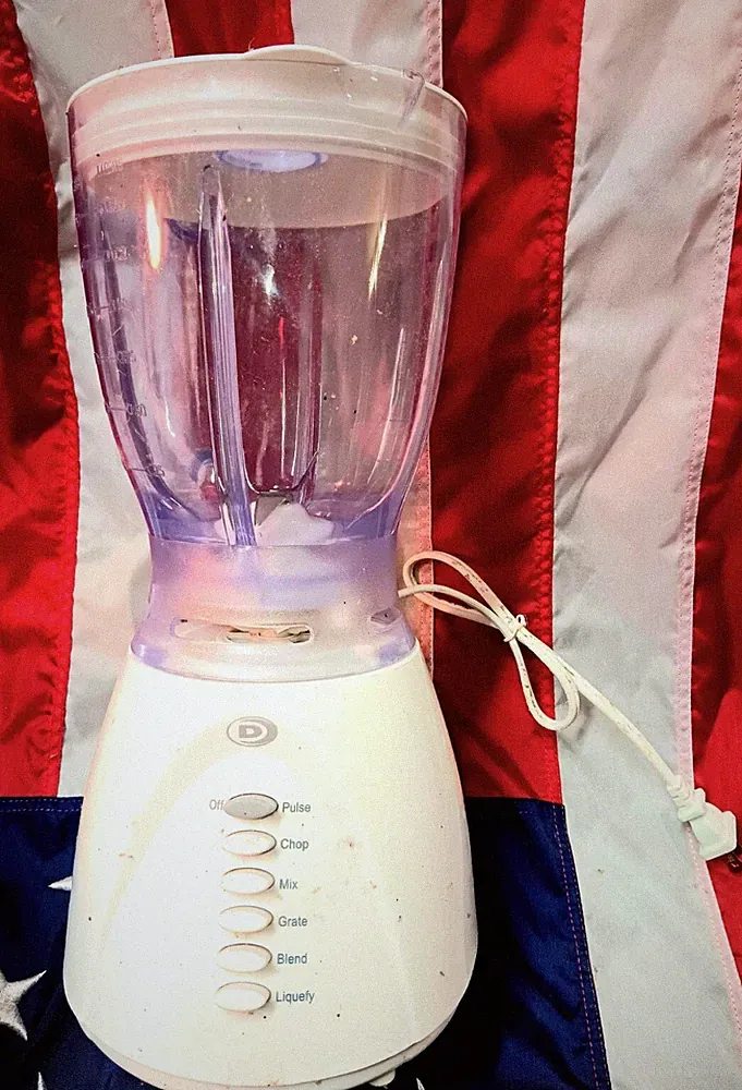 Food Processor Blender White Excellent Condition