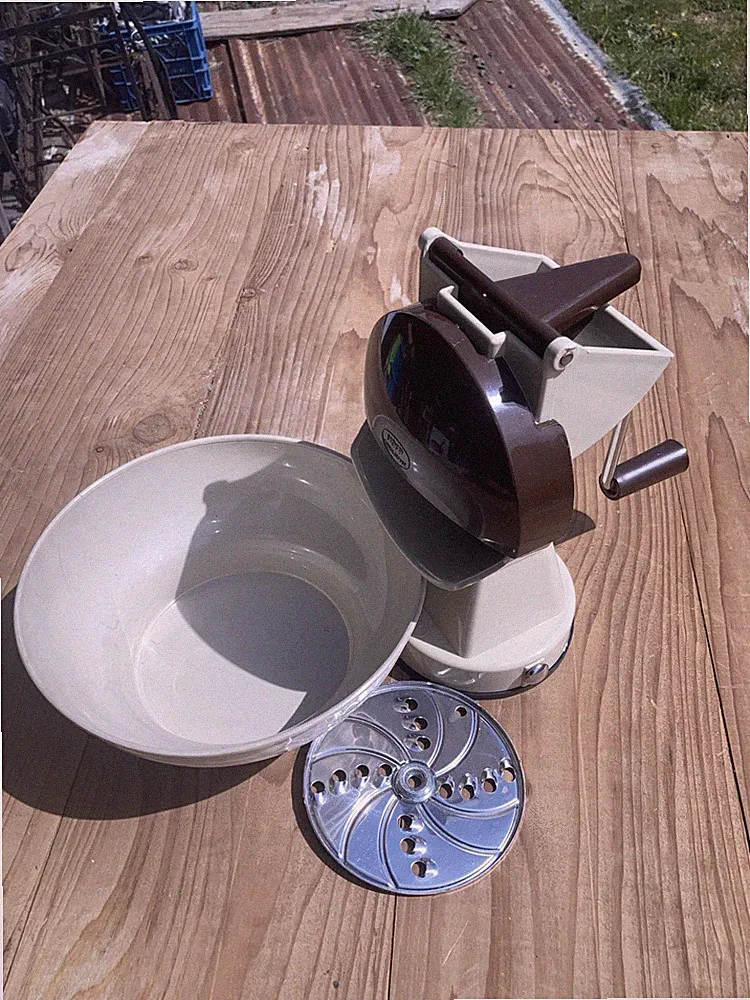Food Processor By MOFP, French Made, Hand Powered.