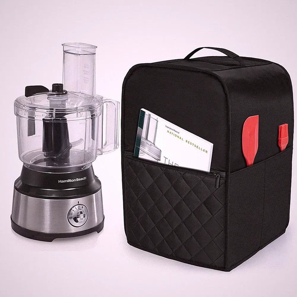 Food Processor Cover Compatible with Cuisinart and Hamilton Beach 10-14 Cup P...