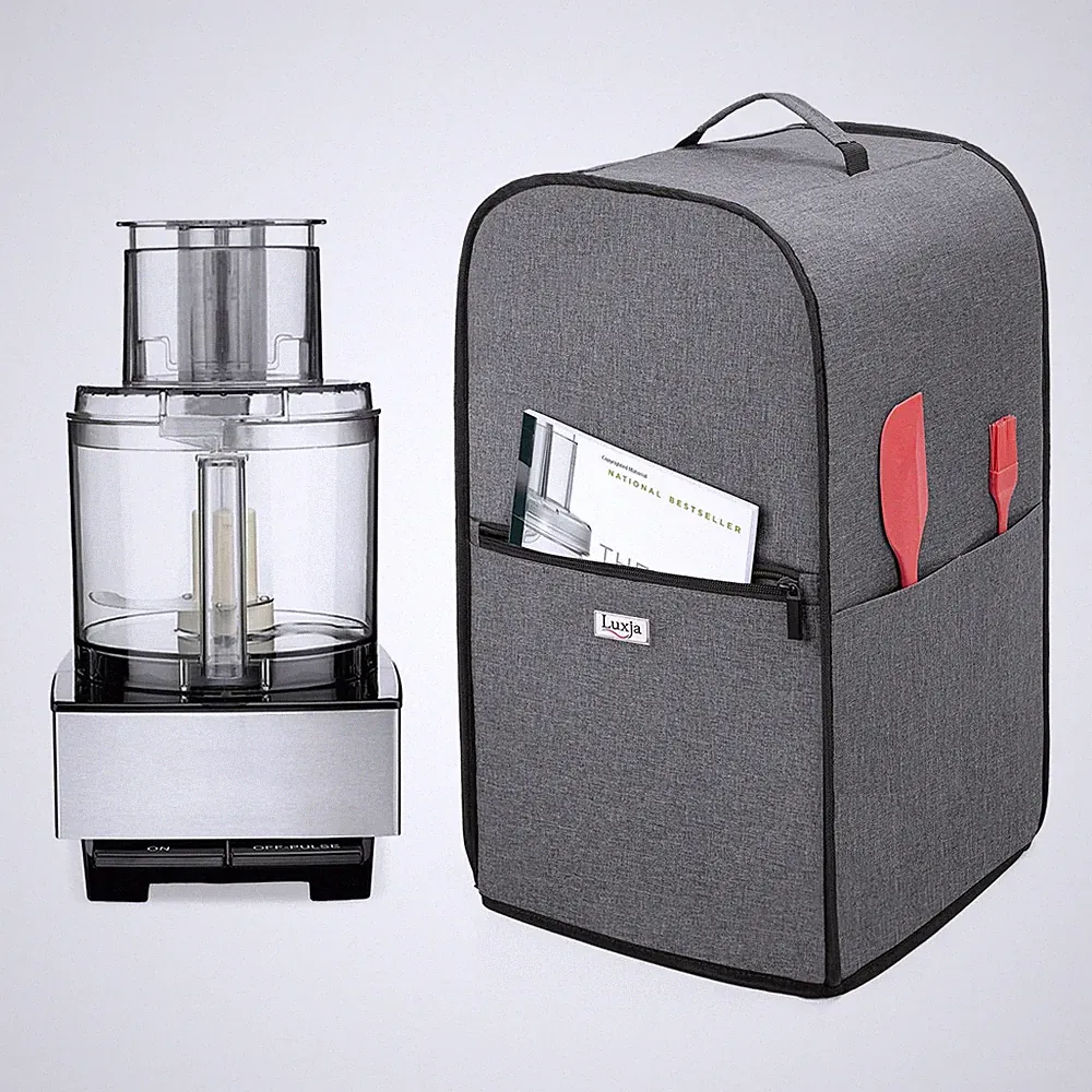 Food Processor Cover Compatible with Cuisinart and Hamilton Beach 11-14 Cup P...