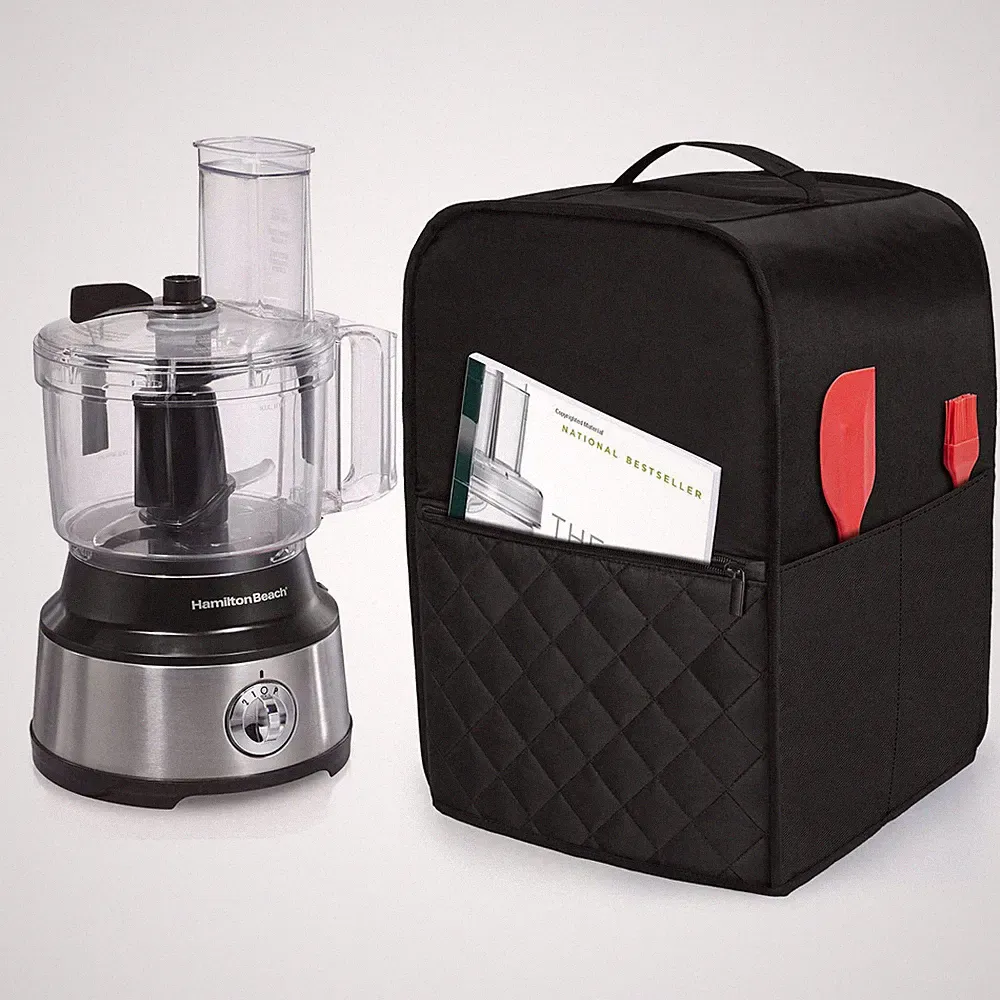 Food Processor Cover with Cuisinart and Hamilton Beach 10-14 Cup Processor, F...