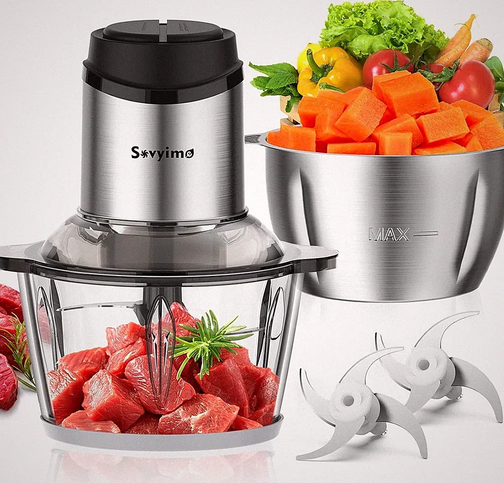 Food Processor, Meat Grinder Vegetable Chopper for Home Use