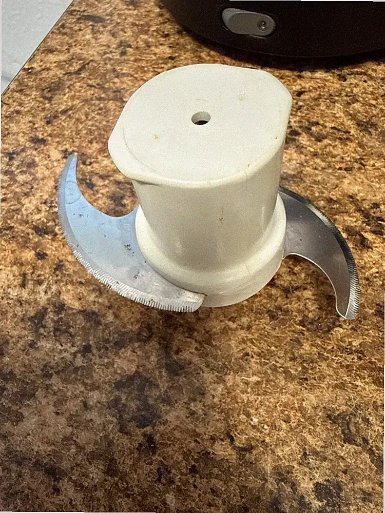 food processor metal blade -unbranded