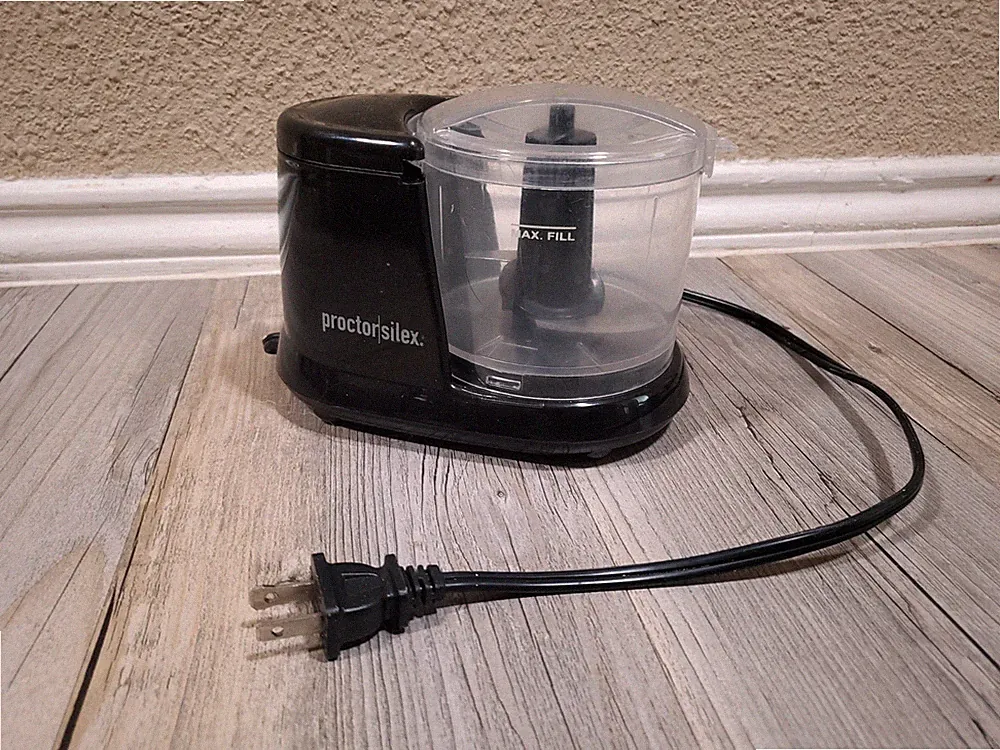 Food Processor Mini Proctor Silex Kitchen Gadget
