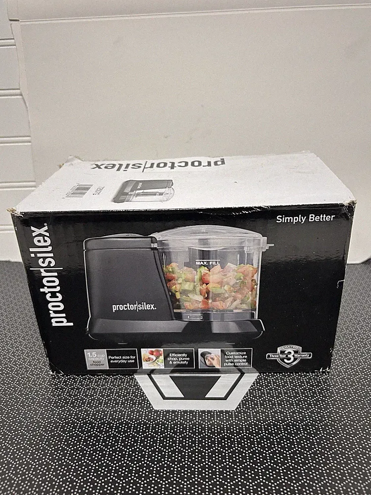 Food Processor Mini Proctor Silex Kitchen Gadget
