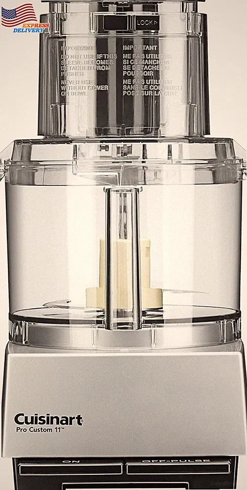 Food Processor Pro Custom 11 Cup Brushed Chrome DLC-8SBCYP1
