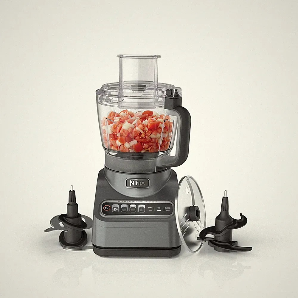 Food Processor Professional – 1000W 4 Functions Multi-Use