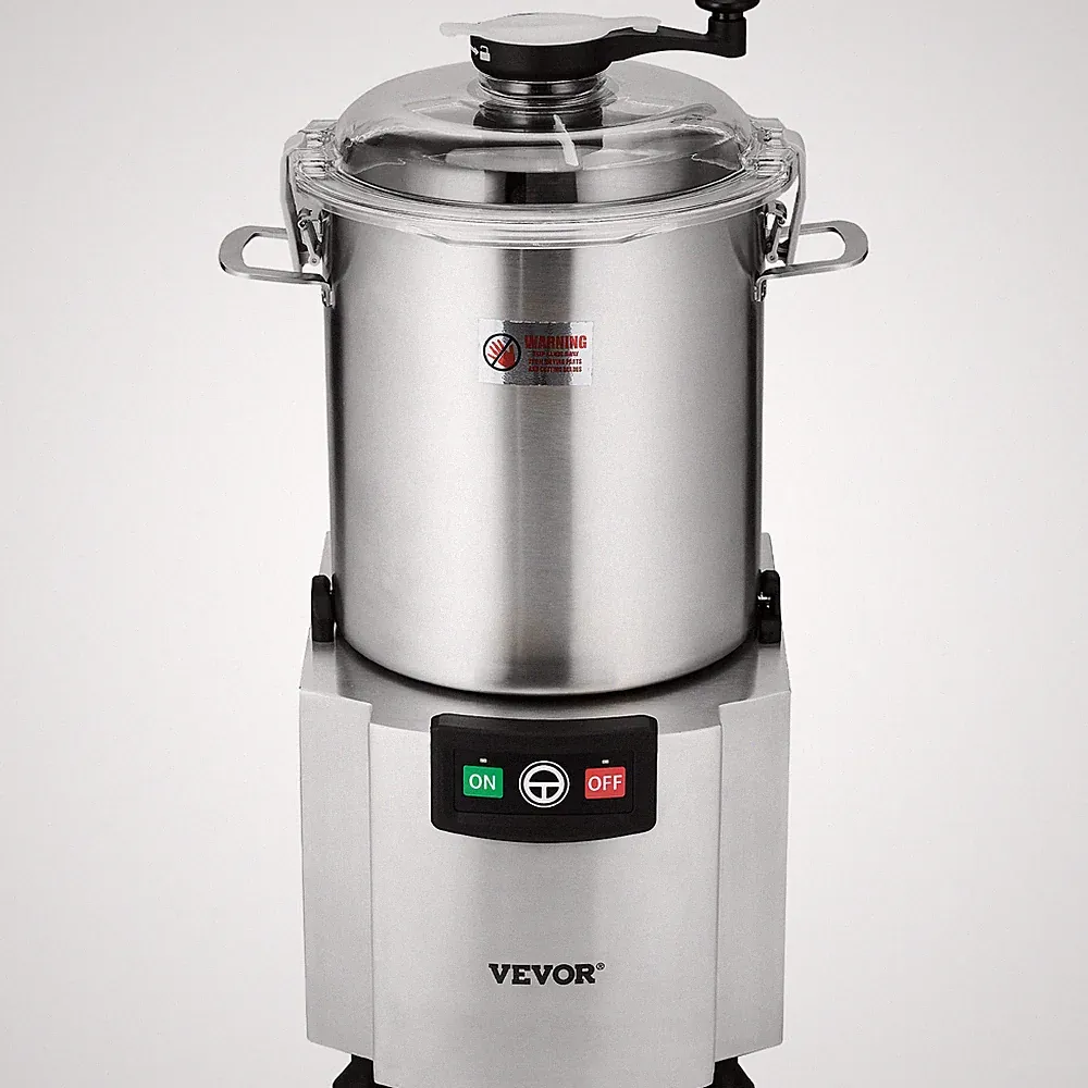 Food Processor Vegetable Chopper 19 Quart Food-Grade Stainless Steel Blender