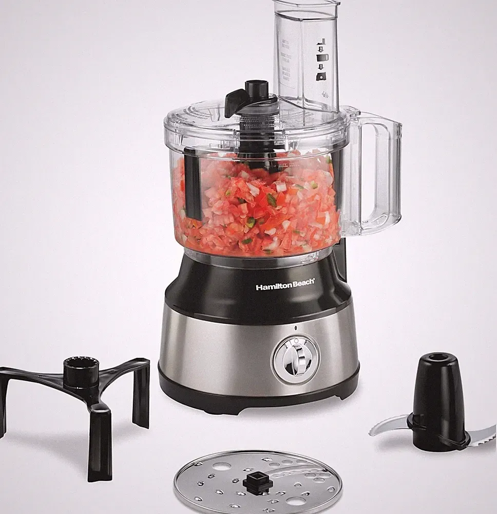 Food Processor & Vegetable Chopper Slicing Shredding Mincing & Puree 10 Cups