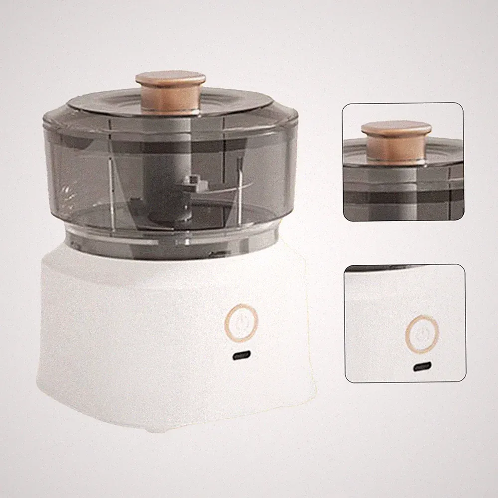 Food Processors Meat Grinder, Electric Food Chopper, Multifunctional Stainless S