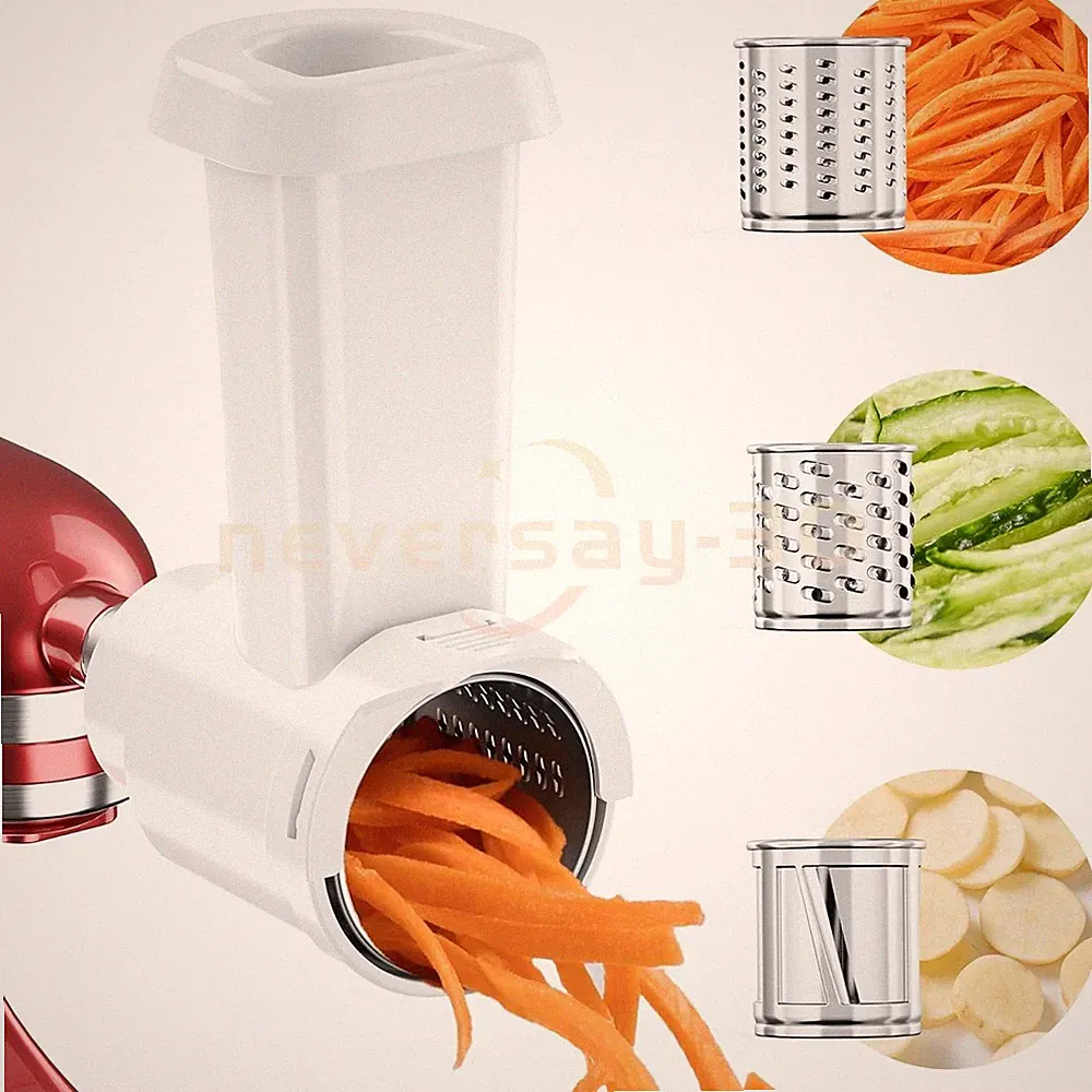 For KitchenAid Stand Mixer Attachment Fresh Prep Slicer/Shredder /Cheese Grater