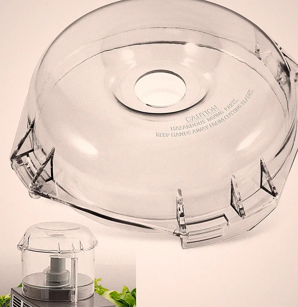 for Robot Coupe 106458S,R100B R100BCLR R2 Food Processor Mixer Cutter Bowl Lid