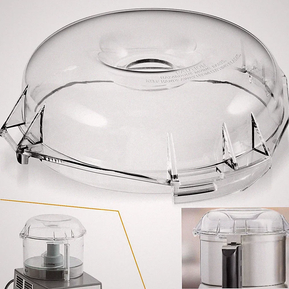 for Robot Coupe 106458S R100B R100BCLR R2 R2B R2N Food Processor Cutter Bowl Lid