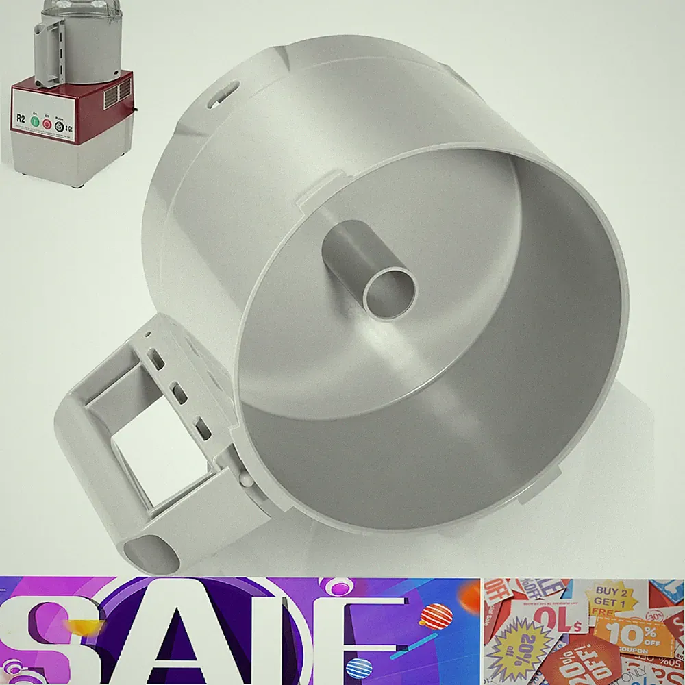 for Robot Coupe 112204 R2 R2N Food Processor Gray Cutter Bowl 3 Quart 112204S