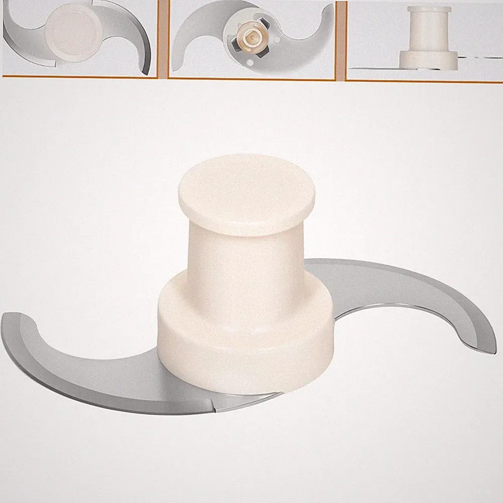 For Robot Coupe Blade Replacement 27055 Fitting R-2 Models. "S" Smooth Blade