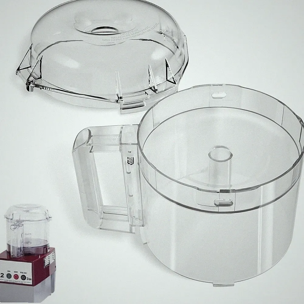 for Robot Coupe R2B R2N 3 Quart 112203 Food Processor Cutter Bowl + Bowl Lid