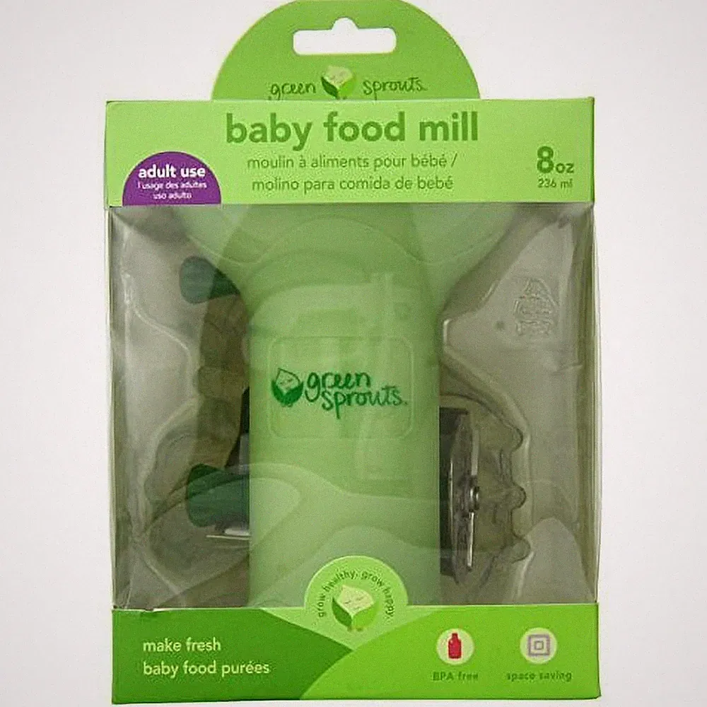 Fresh Baby Food Mill - Easily Purees Food for Baby, Separates Seeds & Skins NIB!