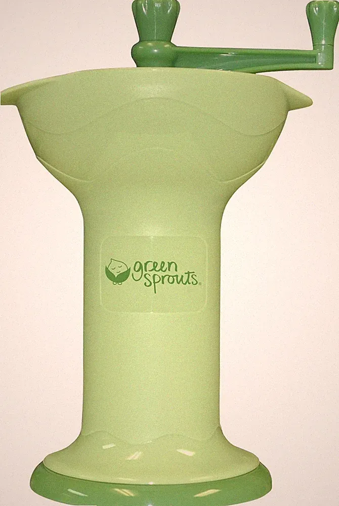 Fresh Baby Food Mill, Manual Puree Maker with Built-In Serving Bowl, Separate...