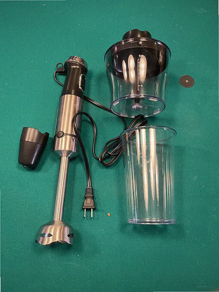 Ganiza Multi Speed Stainless Steel Immersion Blender GH10 Whisk & Food Processor